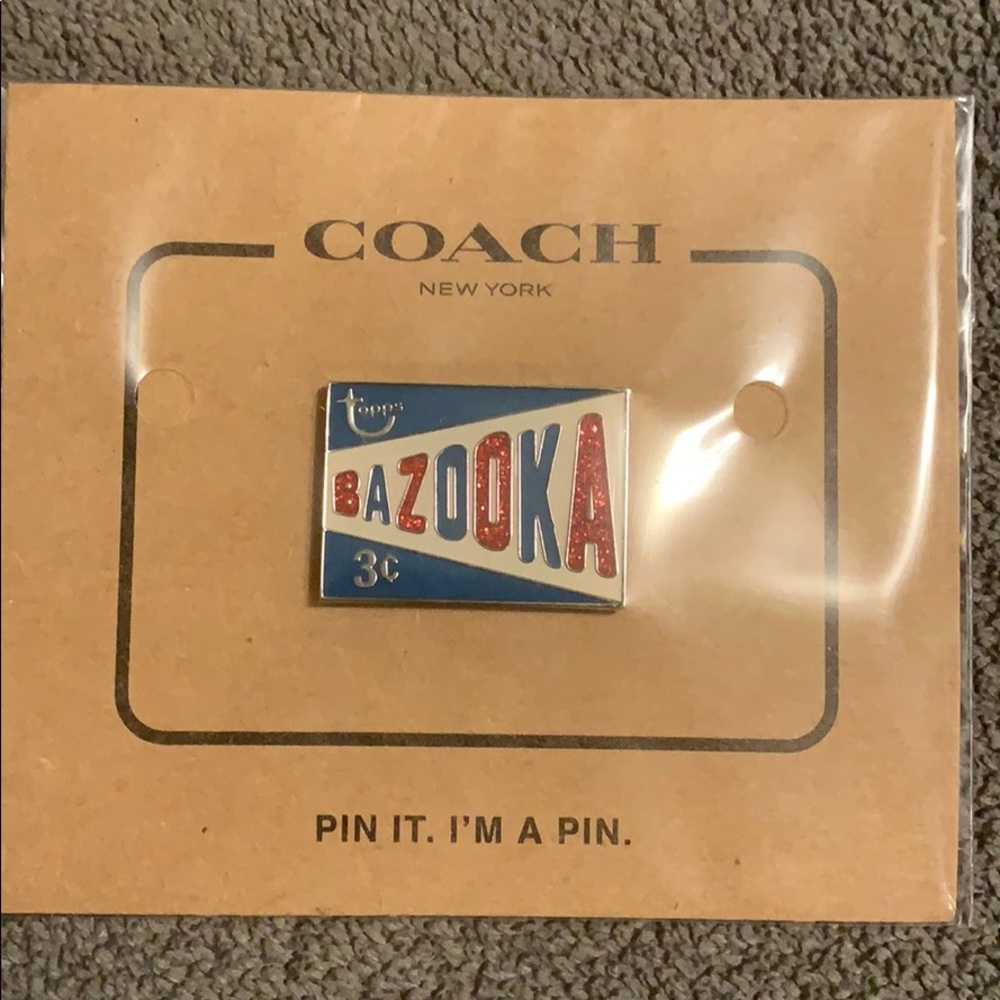 Coach x Bazooka Pin
